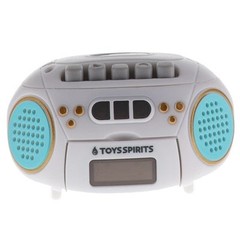 Retro Mini CD Player Gold Accent Version Toys Spirits 2-Inch Collectible Toy