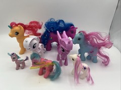 My Little Pony Mixed Lot of 28 Figures (Various Sizes/Years) Read Description