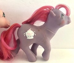 Vintage Lot Of 6 My Little Pony All Say Hong Kong Or China On Foot Hasbro 83-87