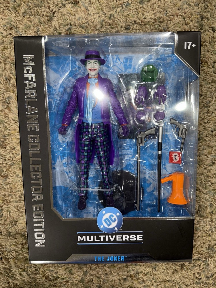 McFarlane Toys DC Multiverse Collector Edition The Joker (Batman ’89) IN HAND