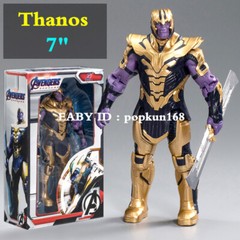 New Kids Toys Thanos Marvel Avengers Legends Comic Heroes Action Figure 7″ Gifts