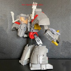 For SS86 MP08 Grimlock Transparent Neck Arm Tooth Sole Filler Sword Upgrade Kits