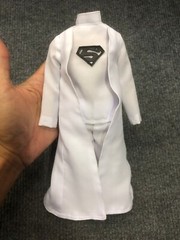 1/6 Custom Superman Returns Jor-El Marlon Brando Suit Boots for Action Figure