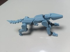 T13 Action Figure Articulated Robot Mannequin with Dog Toy Model