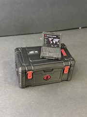 GI JOE COBRA CLASSIFIED 1:12 scale Computer Military Crate Laptop Scatter