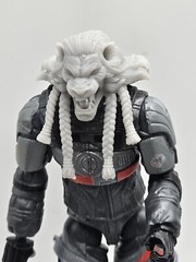 3d Print INVINCIBLE BATTLE BEAST HEAD 1:18 3 3/4″ GI Joe 25th Anniversary B49