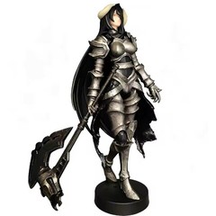 Overlord 24cm King of Undead Albedo Armor Model Figure –Collection Toys Birthday