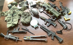 Combat Soldier Accessories. All Different Types for 12″ Combat Soldiers. 31.