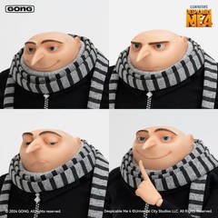 GONG X Despicable Me 4 Gru 1/8 Collection Model Toys Action Figure