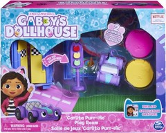 Gabby S Dollhouse Carlita Purr Ific Play Room with Carlita Toy Car Accessories