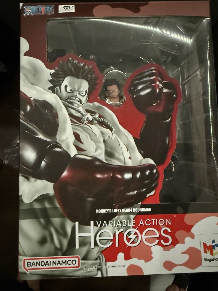 MegaHouse Variable Action Heroes Luffy Gear 4 Boundman One Piece Complete