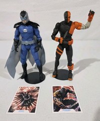 McFarlane Toys DC Multivers Deathstroke & Owlman Action Figures Lot Of 2