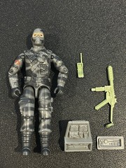 gi joe lot figure 1984 Firefly 100% complete High Grade Emblem/Green Phone/Gun