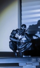 NEW CT Toys Messtoys Symbiote Spider-Man Black Spider Action Figure Boxed