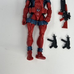 Marvel Legends Retro Deadpool Action Figure 80th Anniversary Near Complete