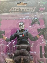 DIA DE LOS MUERTOS SIDEWINDER Figure VALAVERSE ACTION FORCE 06-02 6″ Scale 1/12