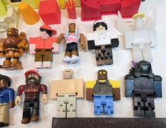 ROBLOX Action Collection Figure Lot + Accessories Buildings Figures No Codes