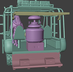Lost In Space CHARIOT 1:35 Set includes Figures, Rear Door Option 1:35 3D Print