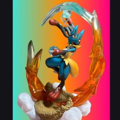 Mega Lucario Pokémon center Re-Ment Swing Vignette Series 4 rement Figure