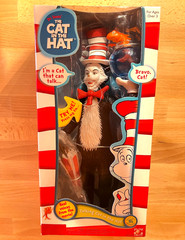 Dr. Seuss’ The Cat in the Hat Movie Talking Action Figure Play Along 2003 NEW