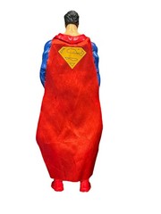Superman DC Comics Action Figure w/ Cape Blue Red Plastic Fabric