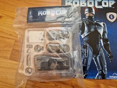 DEAGOSTINI FANHOME BUILD YOUR OWN THE LEGENDARY ROBOCOP ISSUE PART 6