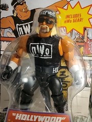 WWE Superstars Series 1 Hollywood Hogan Series 6 Yellow Boots Series 8 Blue