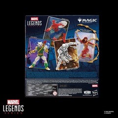 Marvel Legends Magic: The Gathering Battle-Damaged Spider-Man Toy & Trading Card