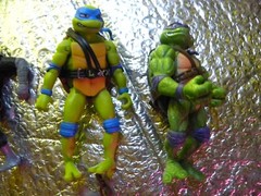 Teenage Mutant Ninja Turtles Lot of 4 with Miso Weapons’ Splinter 2 Turtles