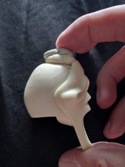 1/6 Scale Ghostface Head Sculpt Scream Wes Craven Ghost Face 1996