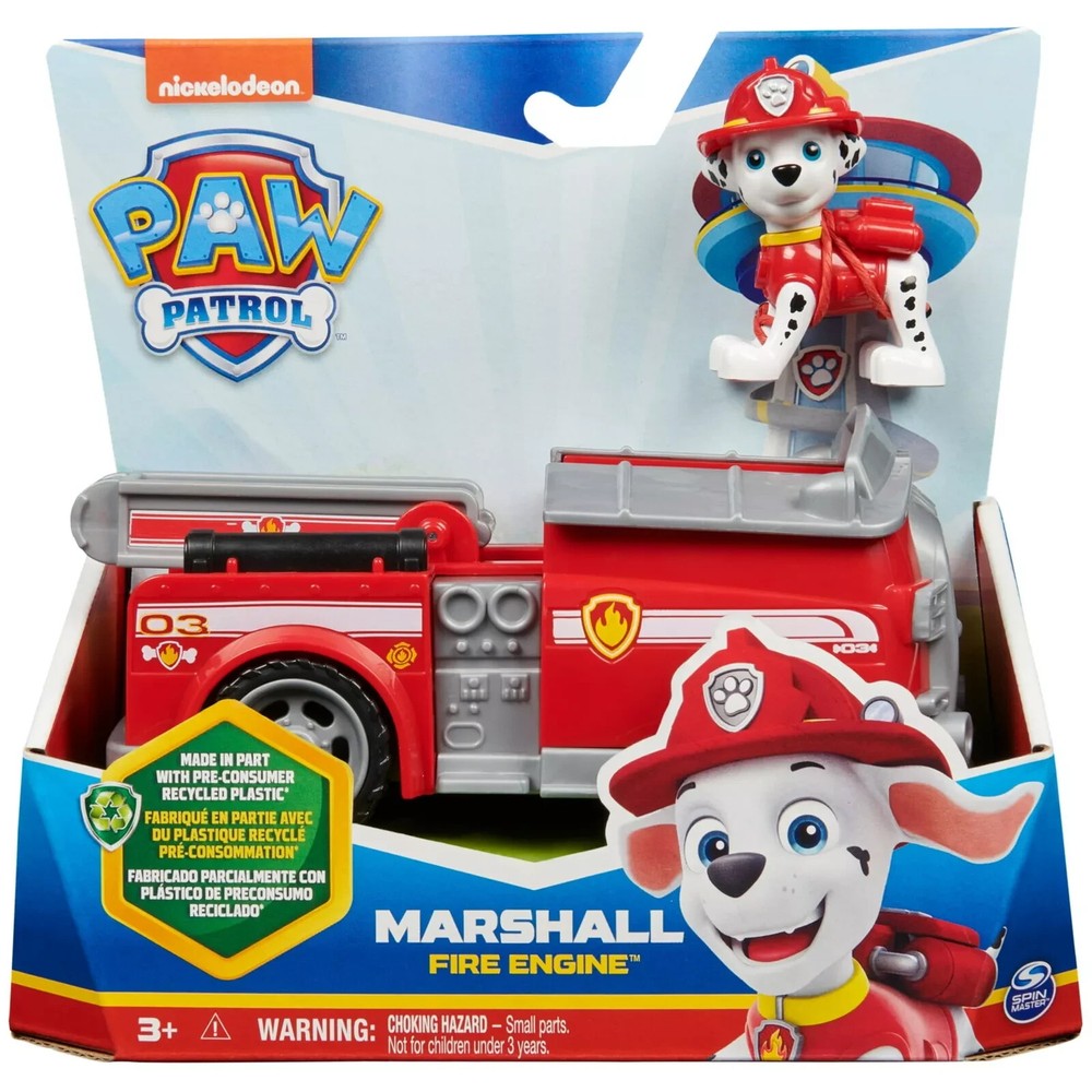 Marshall’s Fire Engine Vehicle with Collectible Figure, for Kids Aged 3 and Up