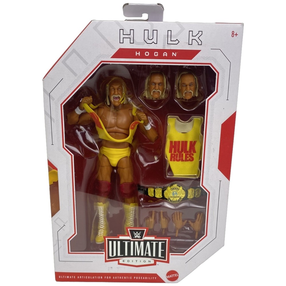 WWE Ultimate Edition Hulk Hogan Action Figure 2026 Mattel Complete *Open Box*