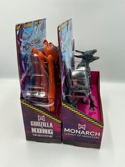 Lot 2: MonsterVerse Godzilla Kong New Empire TITANUS SCYLLA & Monarch ION DRAGON