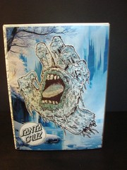 ICE HAND Custom Kidrobot Santa Cruz Screaming Hand Figure