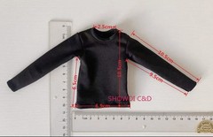 1/16 Scale Male Long-sleeved T-shirt Top Sweater Clothes For 12” Action Figure