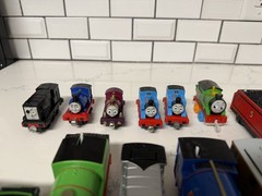 Thomas & Friends Huge Lot Of 35pcs Mixed Years VTG 90s 2000s Die Cast & Plastic