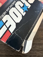 G I Joe HAL HEAVY ARTILLERY LASER 1982 with Box & Data Card & Figure Included