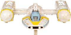 Star Wars Micro Galaxy Squadron Gold Leader Y Wing Vehicle with Figures 5 Inch