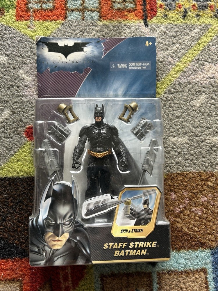 The Dark Knight Staff Strike Batman NEW SEALED
