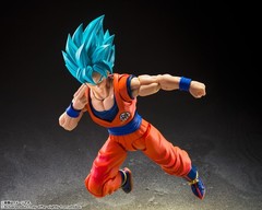 S.H.Figuarts Super Saiyan God Super Saiyan Son Goku ( Blue Power ) Japan New