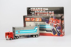 Transform G1 Optimus prime complete Red/Black/White/Bright/Clear/Golden MISB
