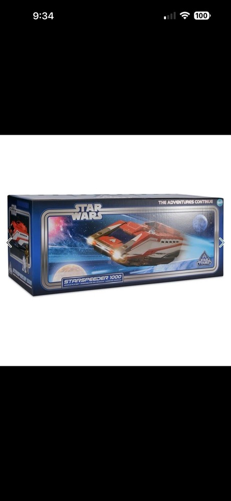 Brand New Star Wars Star Tours Starspeeder 1000 – 2025 Version Free Shipping