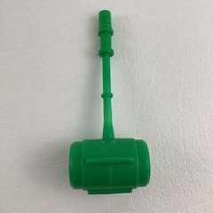 DC Comics Joker Weapon Green Hammer Mallet Figure Accessory Toy Vintage 2003