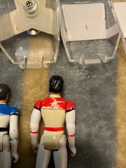 Vintage PANOSH PLACE VOLTRON KEY Lot Parts Weapons Helmet accessories set figure