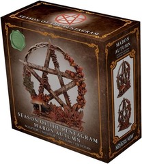 Nemesis Now Season of The Pentagram Figurine, Resin, Gold/Brown (Autumn), 16.5cm