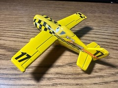 Disney Planes Yellow Bird #17 Deluxe Racing Jet Diecast DAMAGED 1:55 FC