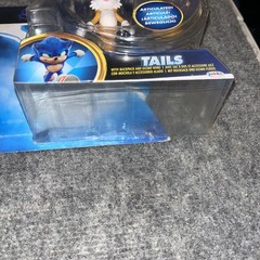 Sonic 2 Movie 4 Inch Figures Sonic with Map And Tails New Damaged Boxes See Pics