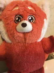 Disney Pixar 2022 Turning Red Movie Red Panda Mei 8in Soft Plush Stuffed Animal