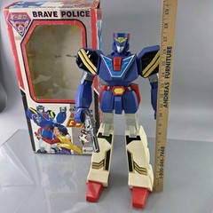 Brave Police J-Decker 18″ Action Gokin Figure Shogun Manga Vintage OPEN BOX