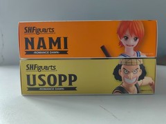 Bandai S.H.Figuarts One Piece Usopp & Nami Set ROMANCE DAWN Action Figure New